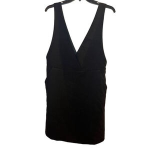 New H&M Black Tank Dress with Pockets Size 10